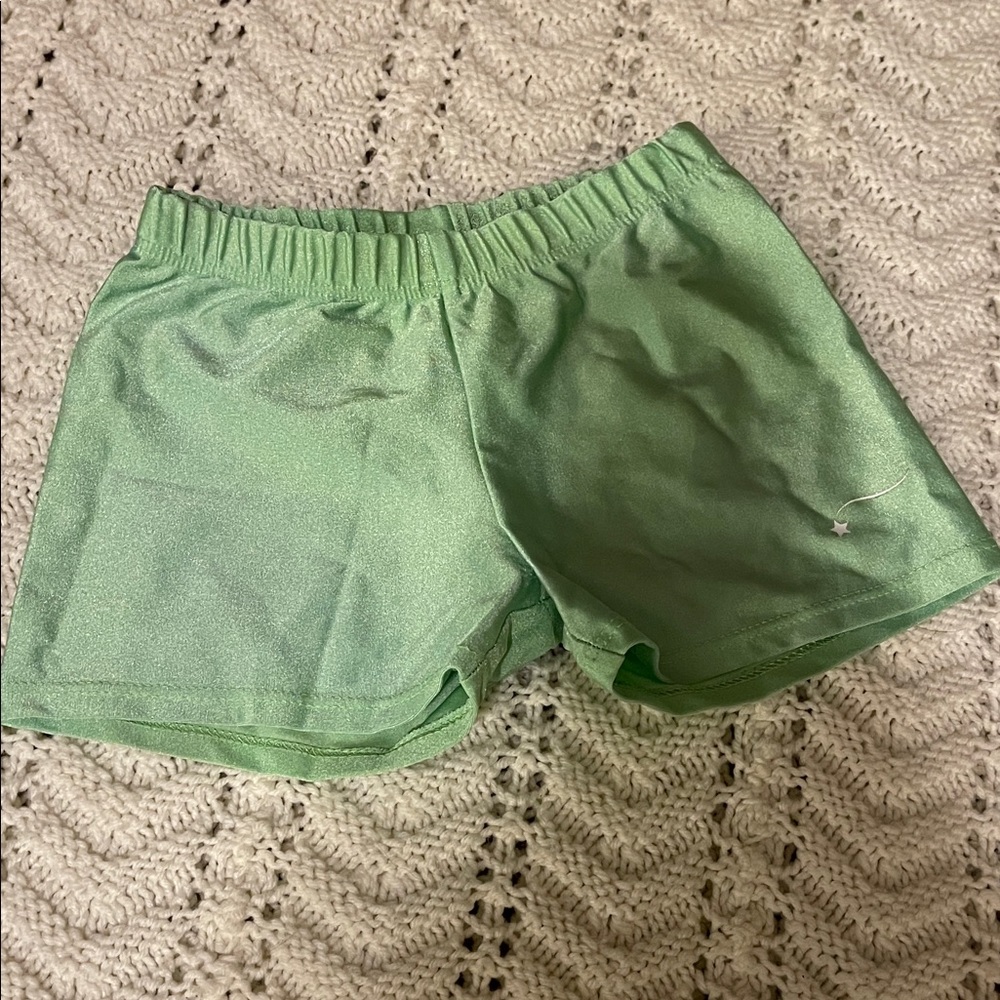 Kids Green Shorts